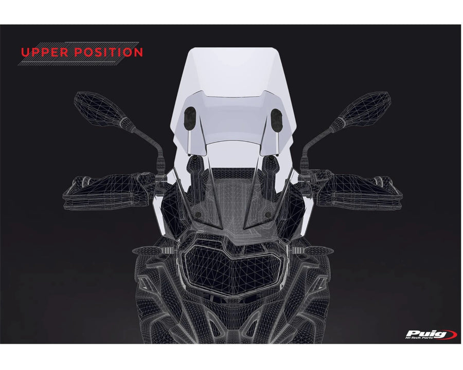 BMW F 800 GS [2025] – Nastavitelné čelní sklo – silně tónované