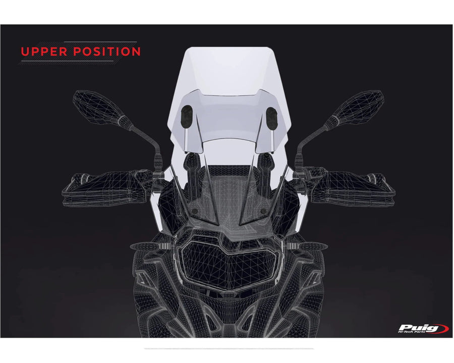 BMW F 750 GS [2024] – Nastavitelné čelní sklo – silně tónované