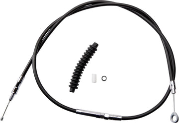 harley davidson fls [DRAG SPECIALTIES] - Vysoce výkonný černý vinylový spojkový kabel