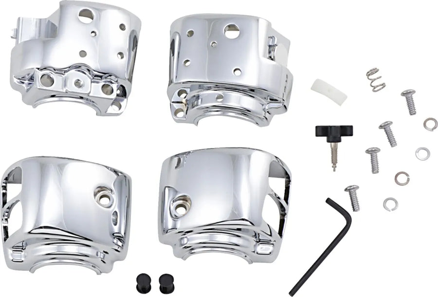 Sports-Davidson Sportser S [Kuryakyn]-Chrome-Plated Switch Housing