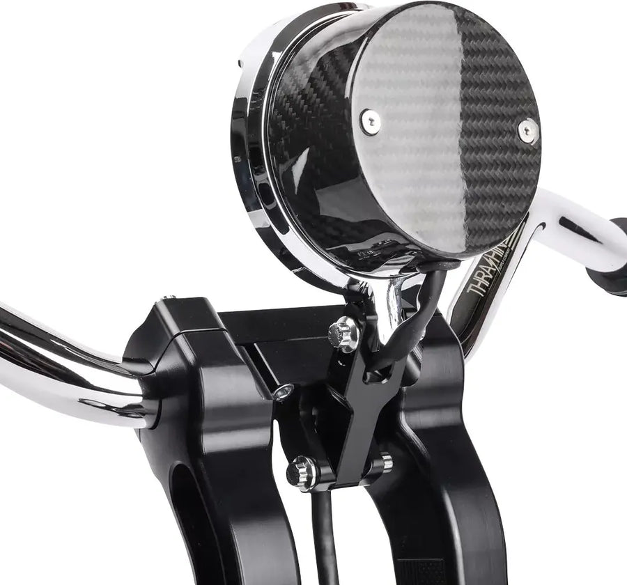 harley davidson fxlrs [THRASHIN SUPPLY CO.] – Softail Gauge Offset Kit