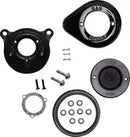 Harley-Davidson FLSS 1800 Softail Slim S [2016-2017] - Mini Teardrop Stealth Luftfilter-Kit – Oberfläche: Schwarz – Bild 5
