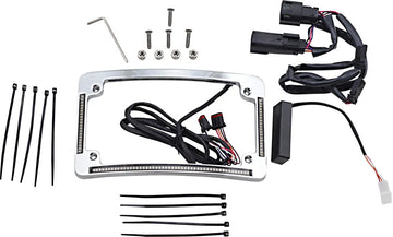 harley davidson fltruse [CUSTOM DYNAMICS] – rámeček SPZ s poloměrem LED