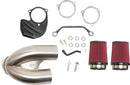 Harley-Davidson FLFBS 1923 Softail Fat Boy 117 [2025] - Tuned Induction Luftfilterkit – Oberfläche: Silber – Bild 6