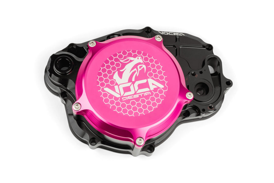Beta RR SM 50 2T - Kupplungsdeckel Schwarz Pink