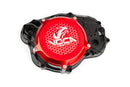 Beta RR Track 50 2T - Kupplungsdeckel Schwarz Rot
