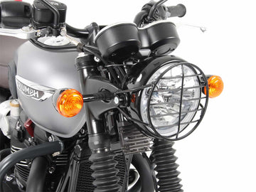 Triumph Bonneville T 100 [2017-2025] - Lampenschutzgitter schwarz