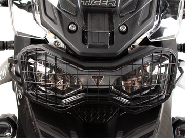 Triumph TIger 900 Rally Pro [2024-2025] - detailní pohled na mřížku světlometu