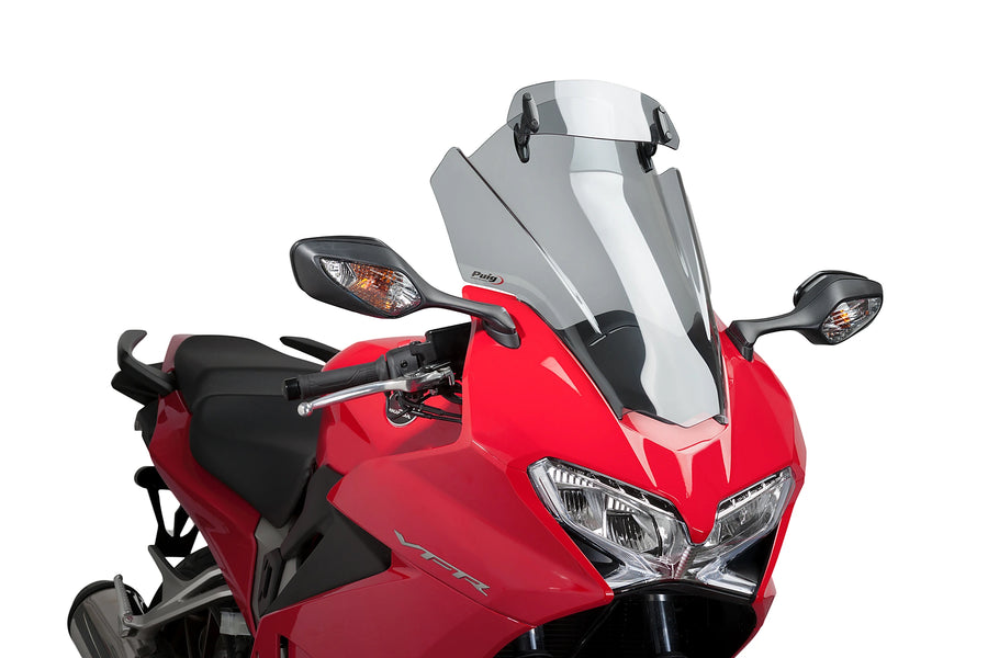 HONDA VFR800F 2014–2018 - Tourenscheibe mit Visier | Getönt | PUIG 7008H