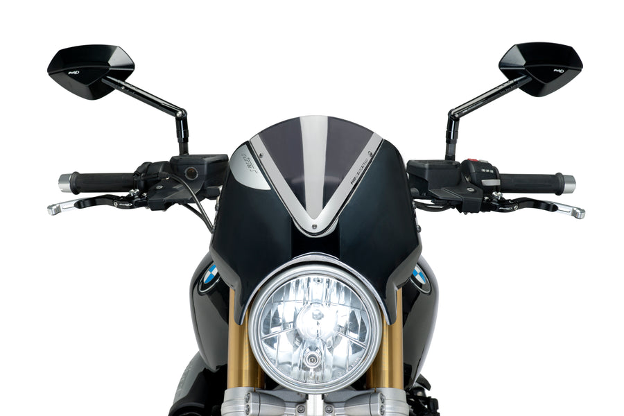 BMW R NINET URBAN S [2024] – RetroVision štítek na čelní sklo – průhledný