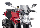 DUCATI MONSTER 821 DARK [2016] – sportovní zástěna – průhledná-11