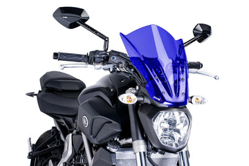 TRIUMPH BONNEVILLE T 120 BLACK [2025] - Cestovní čelní sklo nové generace | Modrá | PUIG 7016A