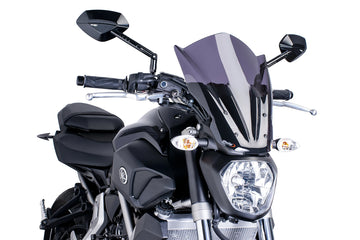TRIUMPH BONNEVILLE T 120 BLACK [2025] - Cestovní čelní sklo nové generace | Silně tónovaný | PUIG 7016F