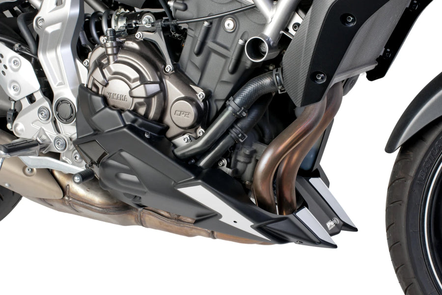 YAMAHA MT-07 MOTO CAGE [2017] – přední spoiler – matná černá