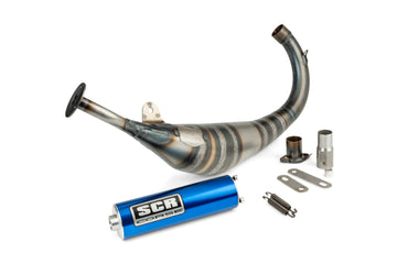 Beta RR Enduro 50 2T - Výfuk Racing Line 70 80 Blue