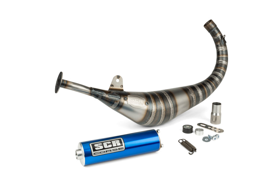 Beta RR-T SM 50 2T - Auspuff Racing Line 80 90 Blau