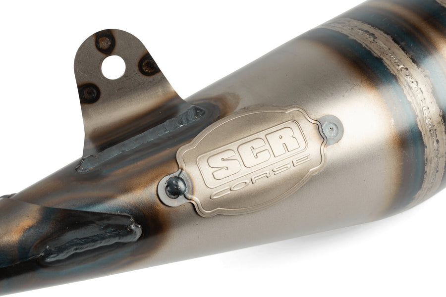 Beta RR-T SM 50 2T - Auspuff Handmade 50-70 lila