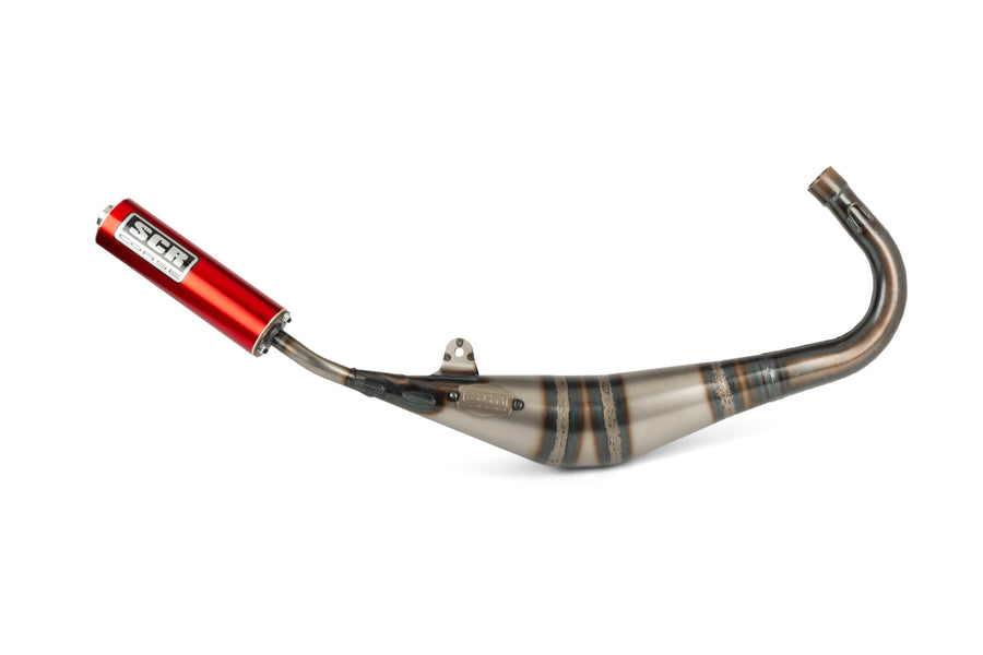 Beta RR-T SM 50 2T - Auspuff Handmade 50-70 rot