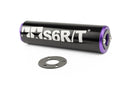 Beta RR Track 50 2T - Auspuff R/T 80–90 Schwarz / Lila