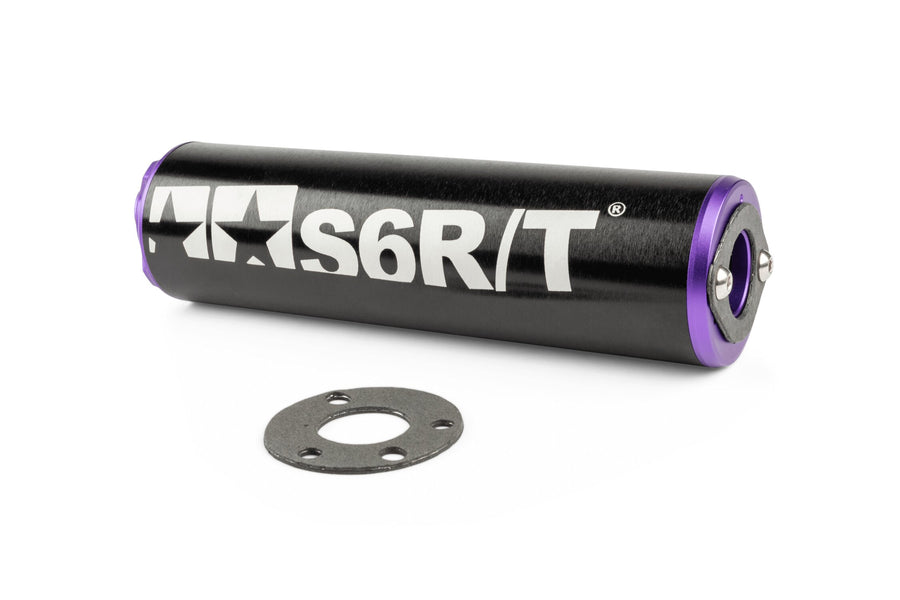 Beta RR Track 50 2T - Auspuff R/T 80–90 Schwarz / Lila
