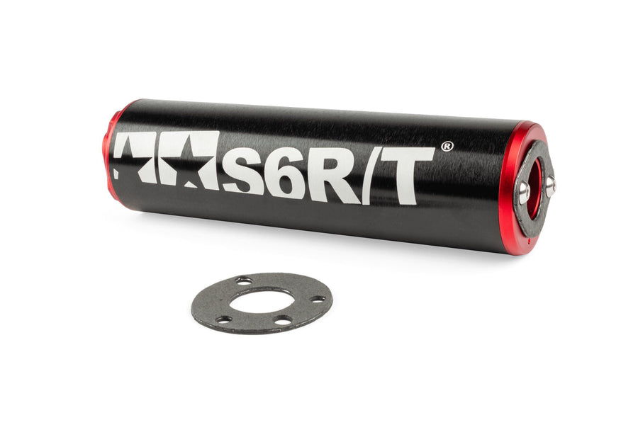 Aprilia SX SM 50 2T D50B0 [2007–] - výfuk 80-90 černá / červená