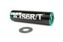 Beta RR-T SM 50 2T - Auspuff R/T 80–90 Schwarz / Türkis