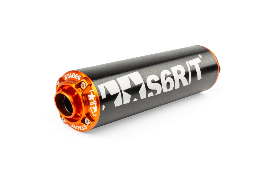 Rieju MRT Pro SM 50 2T - Auspuff R/T 80–90 Schwarz / Orange
