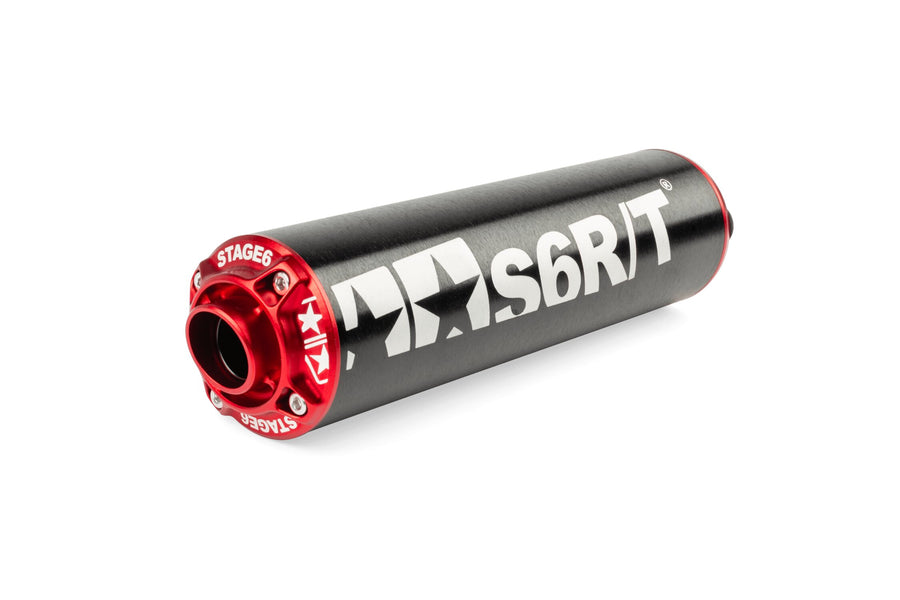 Beta RR SM 50 2T - Auspuff R/T 90-100 Schwarz/Rot
