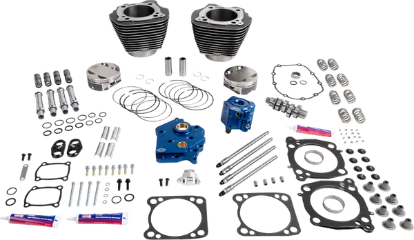Harley-Davidson FLHTCUTG 1868 Tri Glide Ultra 114 [2020-2025] - 132" Power Package Motorleistungs-Kit – Oberfläche: Black Granite – Bild 2