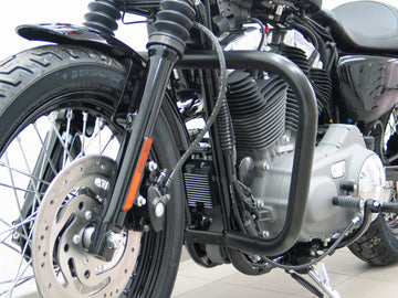 Harley Davidson Sportser Evo 883/1200 [2004-2020] - ochranný bar vyrobený z 38 mm trubice, černá