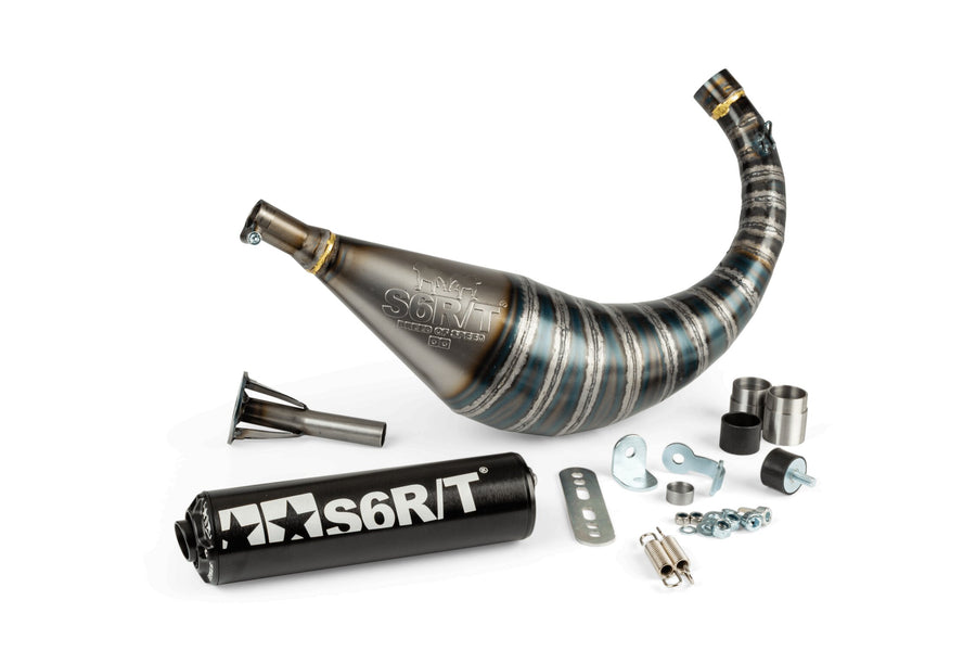 Beta RR Track 50 2T - Auspuff R/T 70 - 80 Schwarz