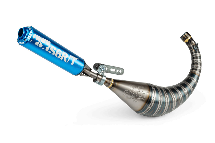 Beta RR-T SM 50 2T - Auspuff R/T 70 - 80 Blau