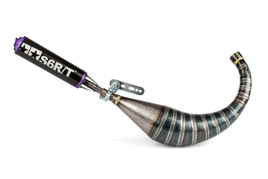 Beta RR SM 50 2T - Auspuff R/T 70 - 80 Schwarz / Lila