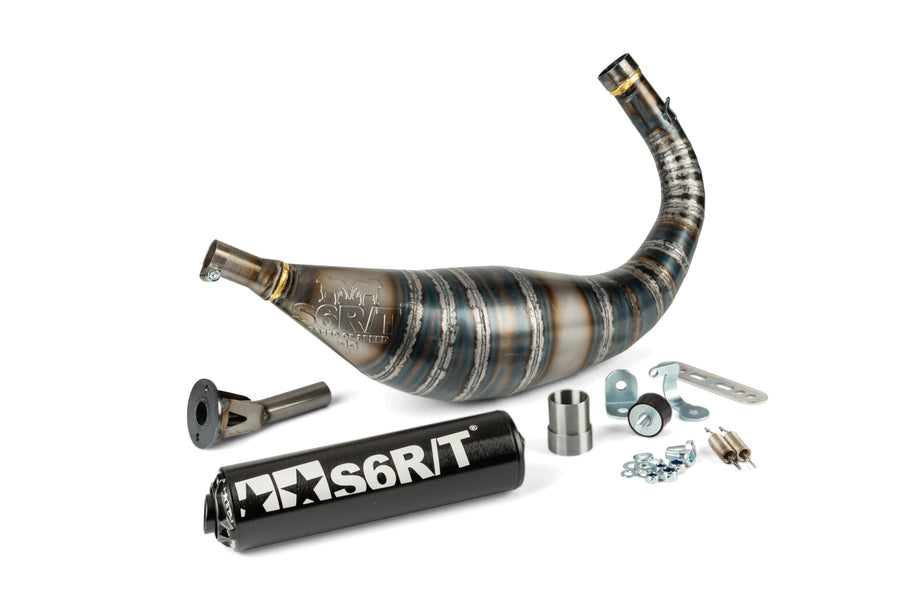 Beta RR-T SM 50 2T - Auspuff R/T 80–90 Schwarz