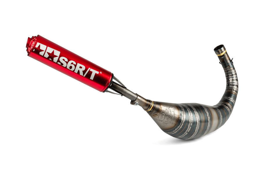Beta RR SM 50 2T - Auspuff R/T 80-90 Rot