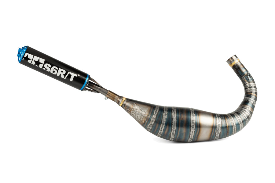Rieju MRT Pro SM 50 2T - Auspuff R/T 90-100 Schwarz/Blau