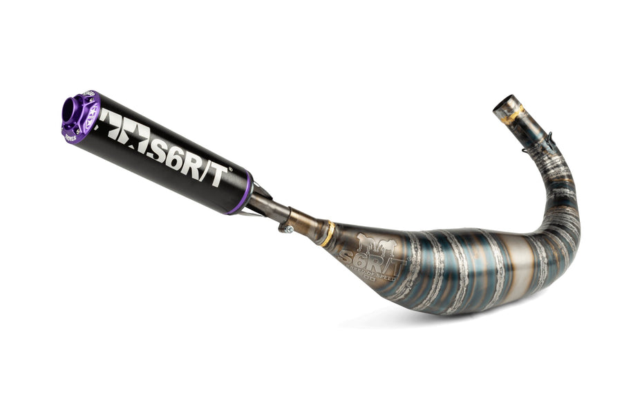 Beta RR-T SM 50 2T - Auspuff R/T 90-100 Schwarz/Lila