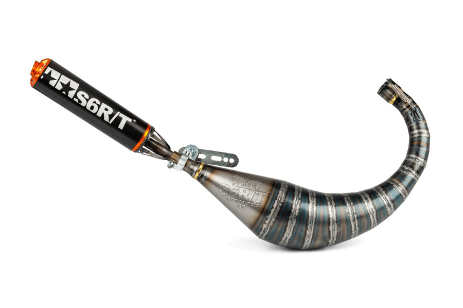 Aprilia RX 50 2T D50B1 [2006–] - Výfuk R/T 70-80 černá oranžová