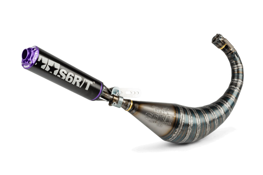 Aprilia RX Factory 50 2T - Výfuk R/T 70-80 Black Purple