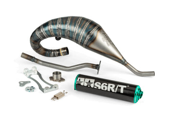 Derbi Senda R X-Treme Enduro '05 - '10 50 2T D50B0 - Výfuk R/T High Black Turquoise