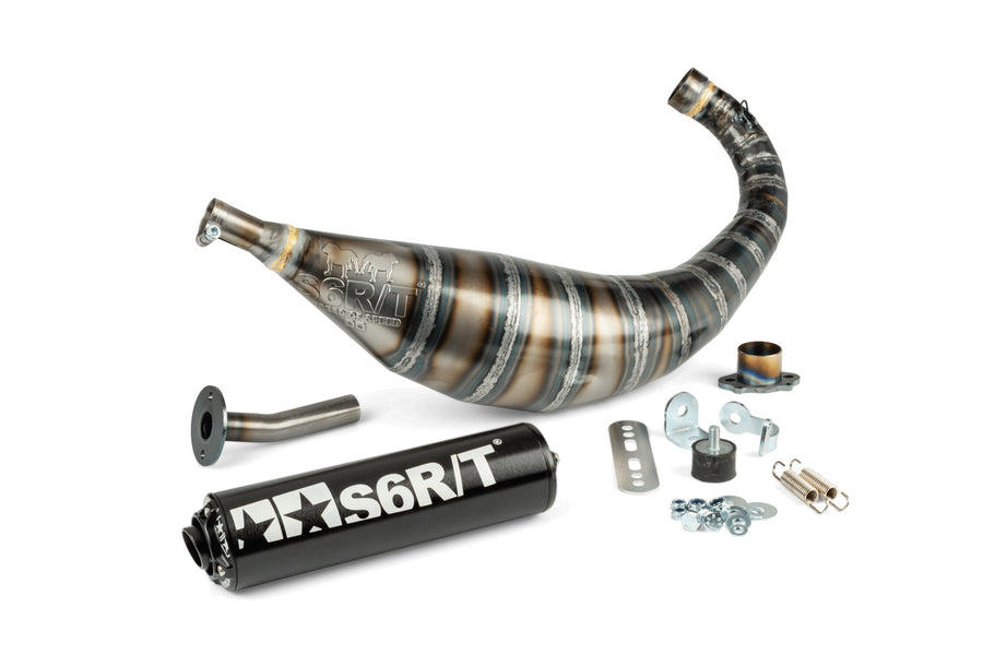 Gilera SMT SM 50 2T D50B0 [2013–] - Auspuff 80-90 Schwarz