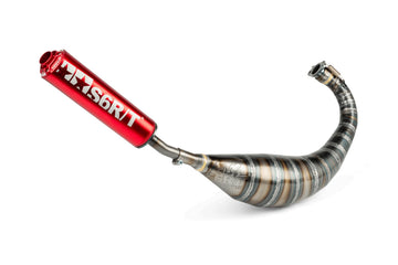 Aprilia SX Factory 50 2T - Výfuk 80-90 Červený