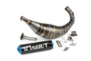 Derbi Senda DRD X-Treme SM '10 - '17 50 2T D50B0 - Auspuff 90-100 Schwarz / Blau