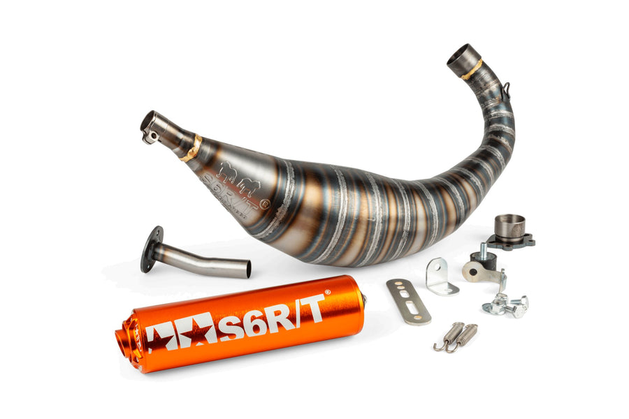 Derbi Senda DRD X-Treme SM '10 - '17 50 2T D50B0 - Auspuff R/T 90-100 Orange