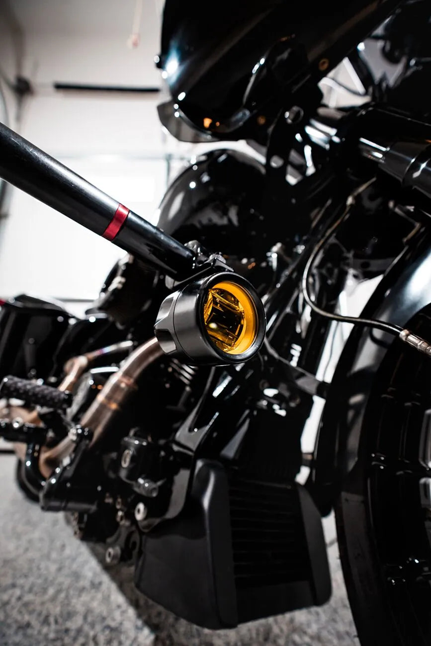 harley davidson flhxse [CUSTOM DYNAMICS] – Halo mlhové světlomety ProBEAM® LED
