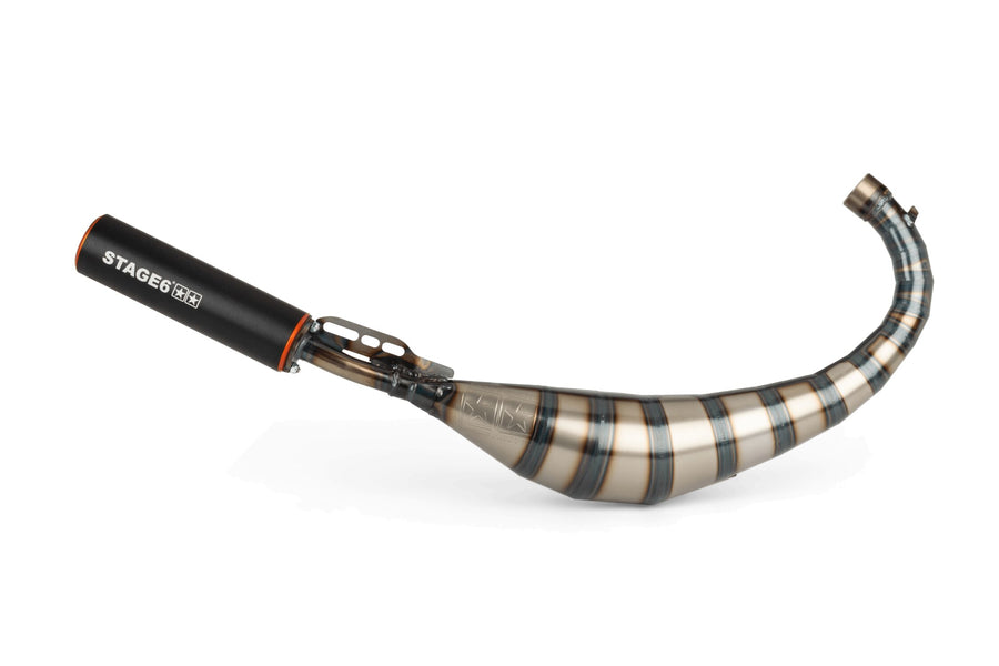 Beta RR SM 50 2T - Auspuff Streetrace 80-90 Orange Schwarz