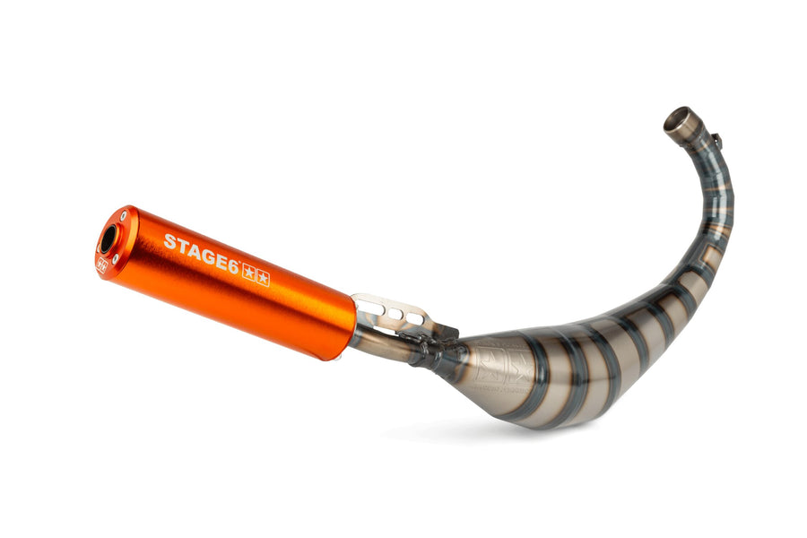 Beta RR Enduro 50 2T - Auspuff Streetrace 80-90 Orange