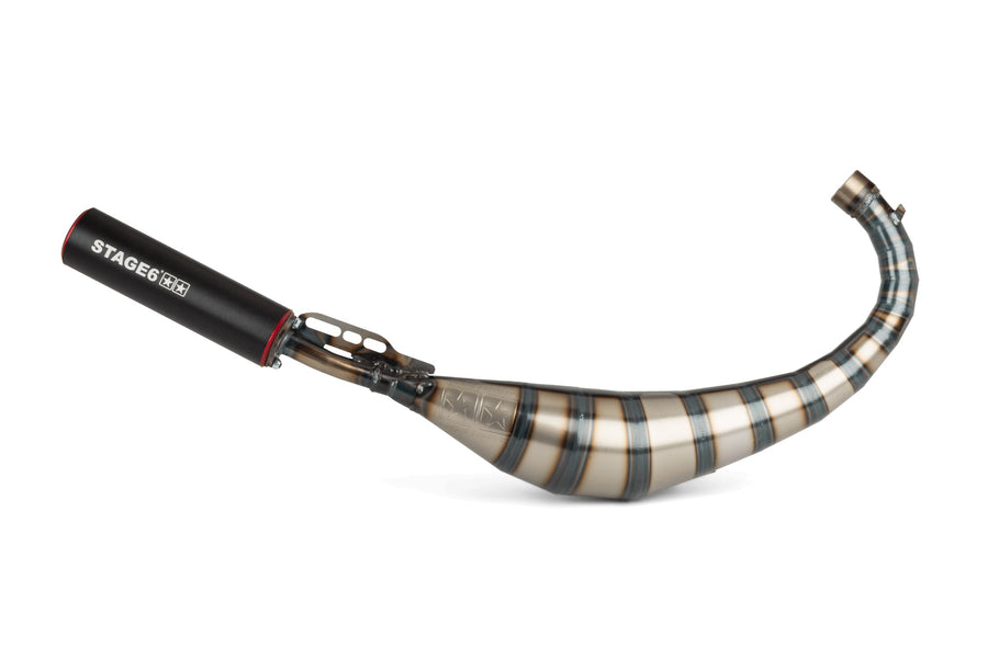 Keeway SM 50 2T - Auspuff Streetrace 80-90 Rot