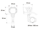 TRIUMPH Scrambler 400 XC [2025-] - LED PŘÍDAVNÁ SVĚTLA NOVA-6