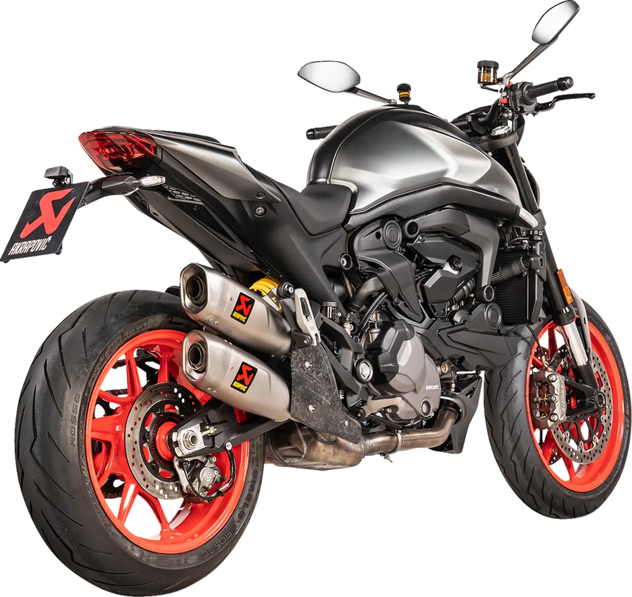 Ducati Monster 937 [Akrapovic] - Tvar tepla
